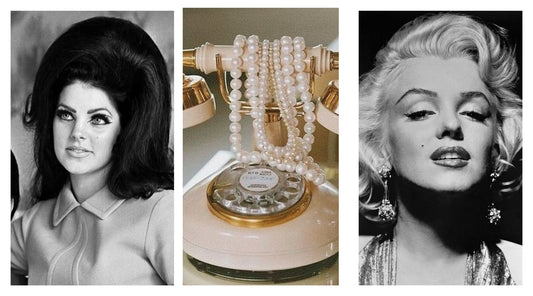 Two Iconic Looks: Priscilla Presley and Marilyn Monroe