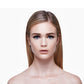 model wearing medium volume lashes visionary lash 002 from lash star beauty